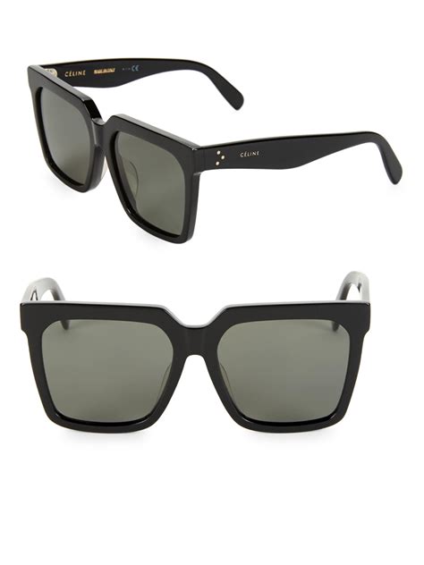 celine large black sunglasses|are Celine sunglasses polarized.